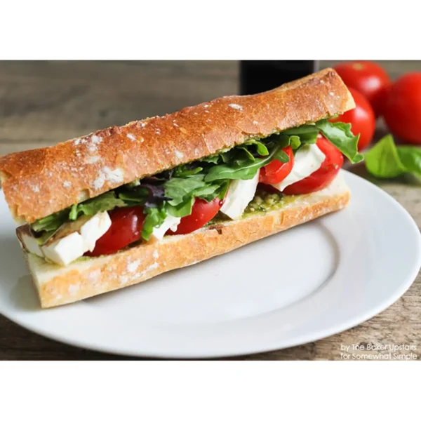 White Cheese with Tomato Sandwich