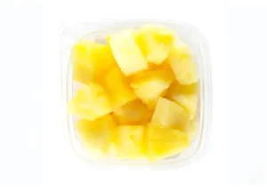 أناناس مقطع طازج