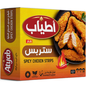 شرائح دجاج حارة من اطياب، 400 جم